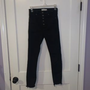 Abercrombie and Fitch super hi-rise skinny jeans